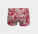 Red Marble Bike Shorts