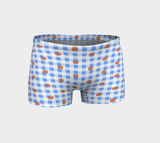 Blue Bretzel Bike Shorts