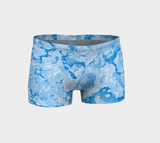Blue Tie Dye Bike Shorts