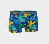 Mr. Prickles Blue Cactus Bike Shorts