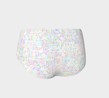 Rainbow Circuit Mini Shorts