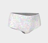 Rainbow Circuit Mini Shorts