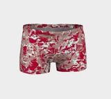 Red Marble Bike Shorts